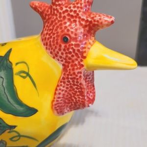 High Glazed Yellow Chicken with chili peppers